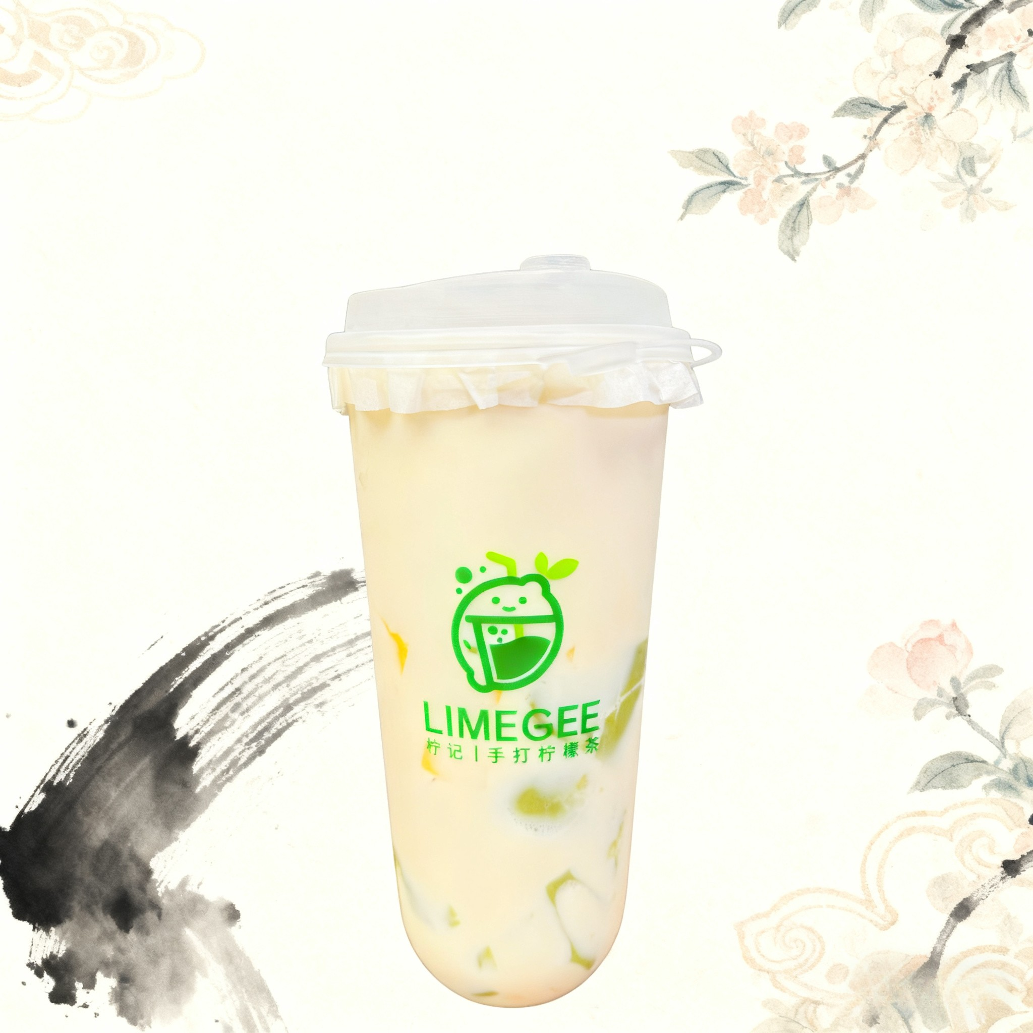Duo Pudding Oolong Milk Tea